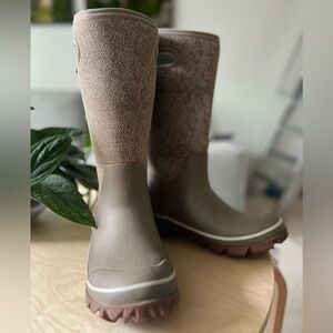 Waterproof Herringbone Bogs Boots
